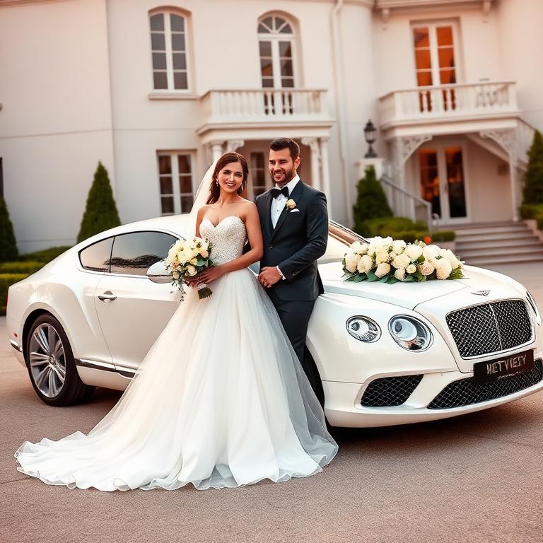 Camila & Pablo con Bentley Continental GT